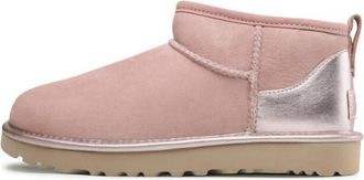 UGG (WMNS) UGG Cassic Ultra Mini Shine Pink 1123634-RSGRY