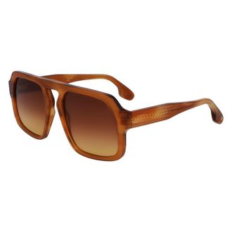 Victoria Beckham Gold Acetate Womens Sunglasses