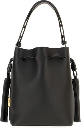 Valentino Garavani Stijlvolle Bucket Bag - Dames - Schoudertassen - Zwart - ONE Size - Tassen