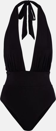 Max Mara Calle halterneck swimsuit