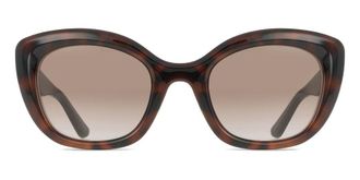 Guess Brown Gradient Cat Eye Ladies Sunglasses GU00196 52F 51