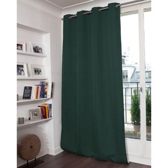 MOONDREAM Cortina opaca total 100% ollaoss verde mc228 130lx250h
