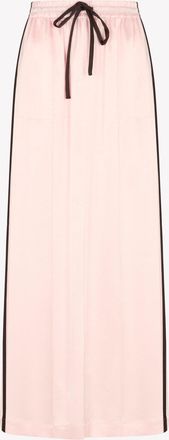 Serena Bute Satin Serena Jogger Skirt - Pale Pink