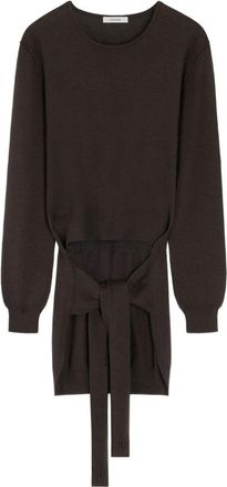Christophe Lemaire Asymmetric Belted Top