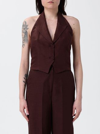 Hanita Linen and Viscose Vest