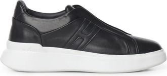 Hogan H580 Slip On - Heren - Schoenen - Zwart - Maat: 44 EU Leer