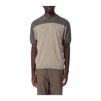 A|X Armani Exchange Polo Jacquard - Heren - Tops - Groen - Maat: XL Denim