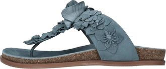Emanuelle Vee Suede Mule - Dames - Slippers - Blauw - 36 EU - Leer - Schoenen