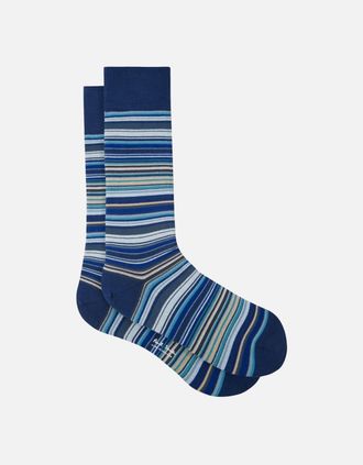 Paul Smith Mens Paul Smith Signature Stripe Socks 47 Navy - Blue - Size: 16/14.5/8/15/8.5/15.5/9/13/13.5/14/6.5/7/7.5/11.5/5/12/5.5/12.5/6/3.5/3/10.5/4/11/4.5