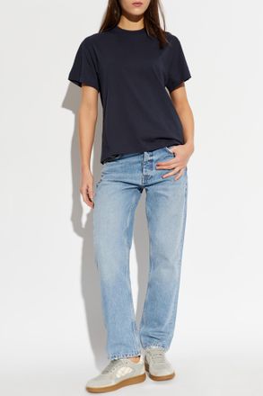 Jil Sander Three-pack Of Cotton T-shirts, Womens, Multicolour