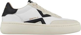 Alexander Smith Ocean Donna in het wit met zijlogo en zwarte hiel - Dames - Sneakers - Wit - 40 EU - Schoenen
