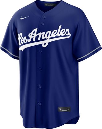 Nike Los Angeles Dodgers Nike Mens MLB Replica Jersey in Blue | RP260IQALD-PV6