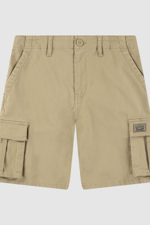 Levi's Kids Traditional Cargo Shorts - Uomo - 4A - Beige / Harvest Gold