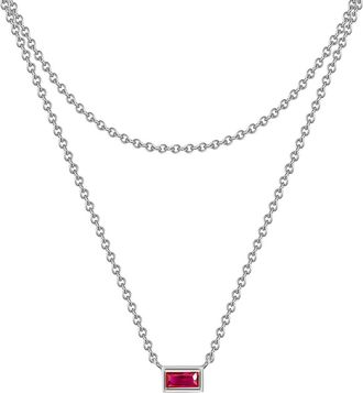 Glanzstücke München Womens Sterling Silver Necklace - One Size