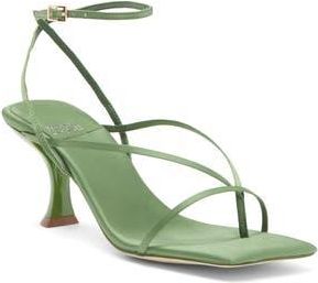 Jeffrey Campbell Fluxx Sandal in Green Satin at Nordstrom Rack, Size 5