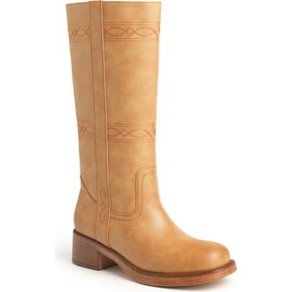 New York & Company Cady Boot in Banana Nude at Nordstrom Rack, Size 7.5