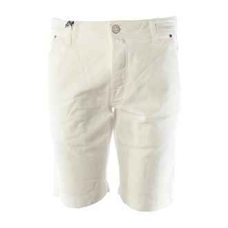 Jacob Cohen Casual Shorts, male, White, W32, Trousers