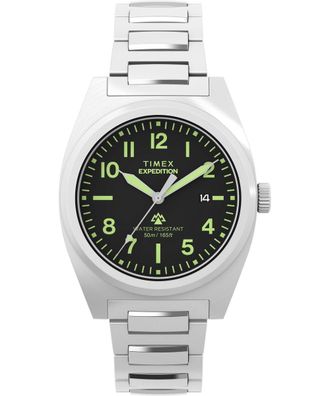 Timex Expedition North Capstone Heren Horloge Zilverkleurig TW2Y18300