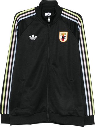 adidas X JFA Striped-detal Zip-fastening Sweatshirt