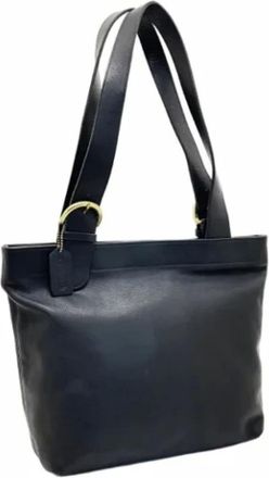 Coach Pre-owned Shoulder Bags, female, Black, Size: ONE SIZE Pre-owned Leather handbags