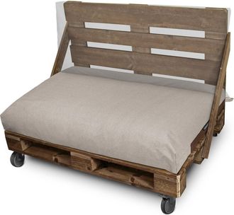 Happers Cojines Para Palets De Exterior Piedra Descatalogado Naylim Mate Asiento 120x80x20 Piedra