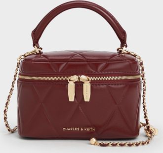 Charles & Keith Arwen Quilted Vanity Bag