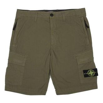 Stone Island Cargo Bermuda Shorts Olive 7415L0803-V0058
