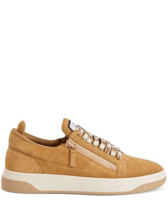 Giuseppe Zanotti GZ94 double-zip low-top sneakers - Brown