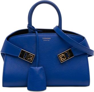 Ferragamo Pre-owned Ferragamo Calfskin Hug Handbag XS Ladies KC9FWNJAZD9SHUBA
