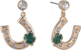 Hallmark Horseshoe Earrings in Green at Nordstrom