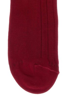 Gallo CALZE Stretch Cotton Blend Socks - Red