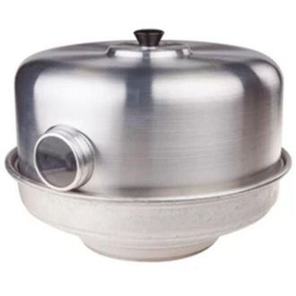 Pentole Agnelli Agnelli - Fornetto con Occhio con Spargifiamma Inox e Tortiere 35 cm