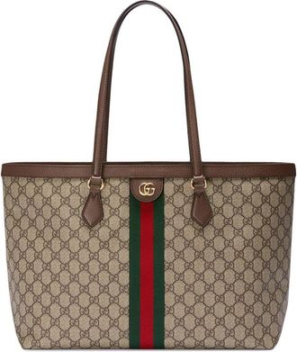 Gucci Brown Ophidia medium tote bag