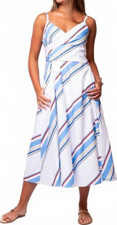 Current Air Womens Solline Wrap Dress In Multi