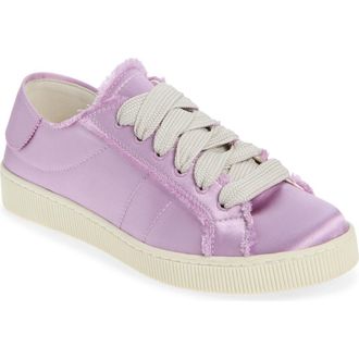 Pedro Garcia Persy Satin Lace-Up Sneaker in Lilac at Nordstrom Rack, Size 10Us / 40Eu