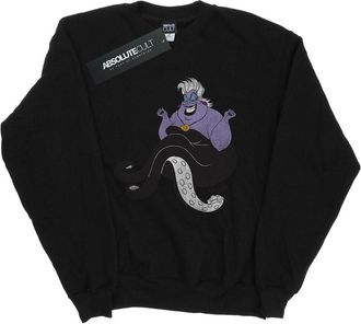 Disney Heren The Little Mermaid Classic Ursula Sweatshirt (Zwart)