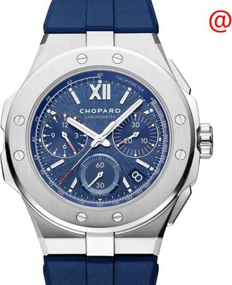 Chopard Alpine Eagle XL Chronograph Automatic Blue Dial Mens Watch 298609 3003