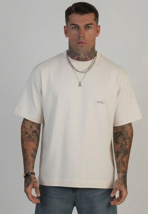 Siksilk Mens Ecru Graphic T-Shirt XXL