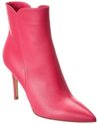 Gianvito Rossi Levy 85 Leather Bootie