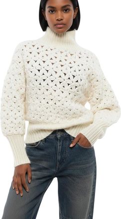 Fabiana Filippi White Knitted Sweater