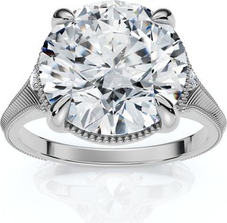 Pompeii3 Certified 5Ct Swift Diamond Engagement Ring 14k Gold Lab Grown