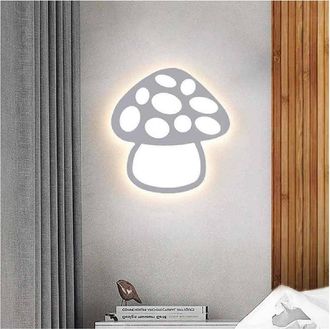 Trade Shop Trade Shop Traesio - Trade Shop - Applique Led Forma Fungo Lampada Parete Decorativa 9w 3 Colorazione Luce Aq26-b3c