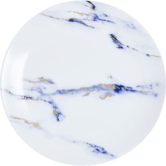 Prouna Marble Azure Salad / Dessert Plate in White at Nordstrom