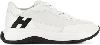 Hogan Modern White Chunky Sole Leather Sneakers