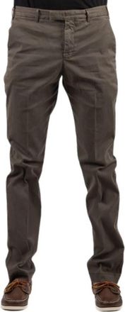 Pantaloni Torino Pantaloni Uomo Pt - Heren - Slim Fit Broeken - Bruin - 2XL - Katoen - Broeken
