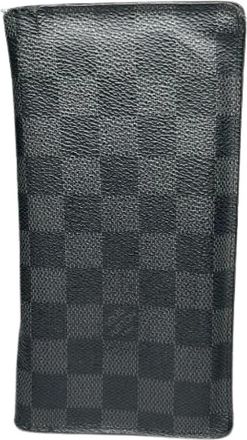 Louis Vuitton Pre-owned Wallets, female, Black, Size: ONE SIZE Pre-owned Leather Wallet