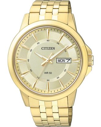 Citizen Mens Gold Watch BF2013-56PE Stainless Steel - One Size