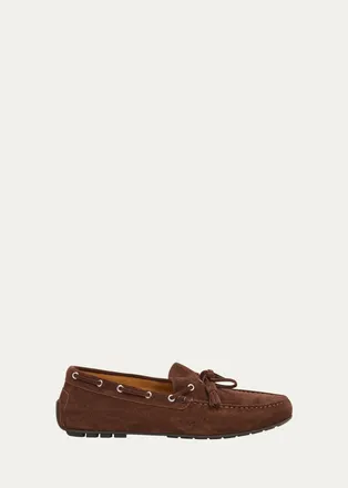 Ralph Lauren Harold Tassel Suede Driving Shoes