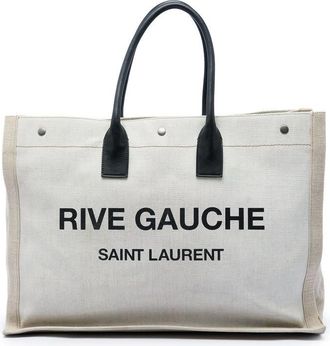 Saint Laurent Pre-owned Saint Laurent Large Canvas Rive Gauche Tote Ladies KTQ6S07G4MQ89BKI