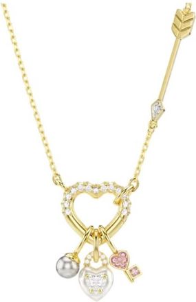 Swarovski Idyllia Heart Key Pendant Necklace